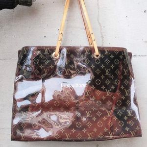louis vuitton transparent tote bag